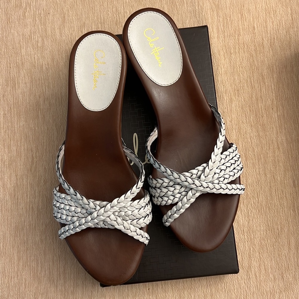Cole Haan Air Haylee Slide White